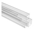 Visipak Square Tube-4Ft MW-0.808-0.808-0.015-48.000-PETG-CLEAR 165523